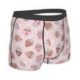 thumbnail image 4 of Uemuo Strawberry Cake Pattern Men's Boxer Briefs,Trunk Anti-Chafing,Comfortable, Durable, and Stylish Underwear-X-Large, 4 of 9