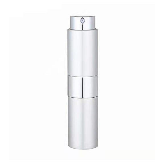8ml Refillable Travel Atomizer Spray Bottle, Portable Mini Perfume Atomiser, Reusable Aluminum Cologne Mist Dispenser for On-the-Go