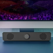 USB Powered Sound with Subwoofer, Sound for PC, Desktop Computer, Laptops Black