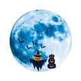 thumbnail image 1 of xiaxaixu Sticker Mural Halloween Affiches de Décalcomanies PVC Imprimées Lumineuses, 1 of 5