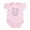 Petal Pink, variant on CafePress - Of Course I'M Cute Body Suit - Baby Light Bodysuit, Size Newborn - 24 Months