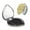 Heart Shape, variant on Picia Garden Honeybee Gnomes for Compact Vanity Mirror , Travel Makeup Mirror , Portable Magnifying Cosmetic Mirror for Daily, Work, Business-Square