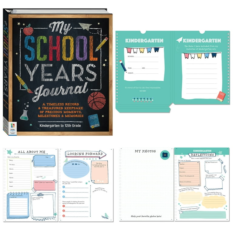 Hinkler Books My School Years Journal Preserve Memories of