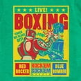 thumbnail image 3 of Rock 'Em Sock 'Em Robots - Live Boxing Poster - Toddler And Youth Short Sleeve Graphic T-Shirt, 3 of 5
