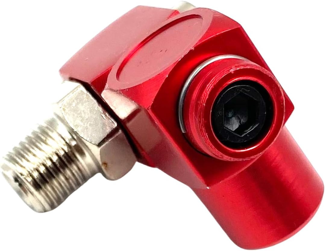 MKEUDQ-2Pcs Air Compressor Fittings,1/4 Inch NPT 360 Degree Swivel Air Hose Fittings for Pneumatic Tool