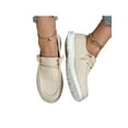 thumbnail image 2 of UKAP Mocasines de mujer Zapatos sin cordones Zapatos de lona con estampado de leopardo Zapatillas de deporte informales, 2 of 8