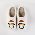thumbnail image 5 of Gaexia Women's Winter Slippers Warm Penguin Design Soft Thick Sole Non- Indoor Outdoor Cozy Comfortable Couple, 5 of 7