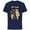 Navy, variant on Star Wars Galaxy’s Villains Darth Vader Maul Grievous Jabba - Short Sleeve Cotton T-Shirt for Adults - Customized-Black