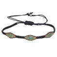 thumbnail image 1 of 1 Pc Handweave Bracelet Retro Rice Beads Chain Bohemian Friendship Bracelet, 1 of 9