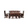 thumbnail image 3 of Crafters and Weavers Arts and Crafts Solid Wood Dining Set in Cherry, 3 of 3