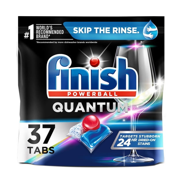 Detergente para lavavajillas Finish Quantum Activblu 37 comprimidos