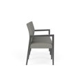thumbnail image 3 of Pemberly Row Waiting Reception 3 Seat Tandem Seating No Center Arms in Gray, 3 of 5