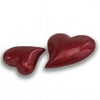 Modern Day Accents 3260 Corazon Large Heart Paperweight Set of 2