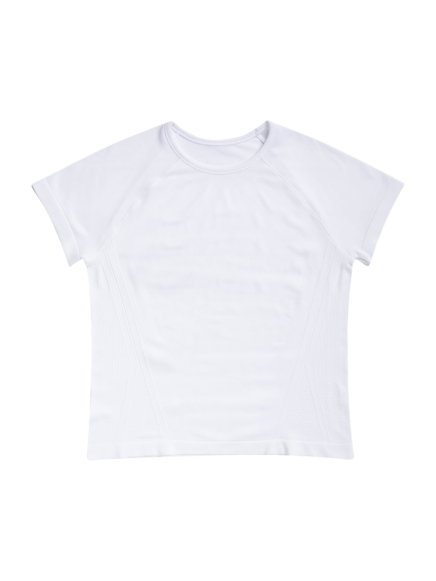 Athletic Works Girl's Active Seamless Tee, 2-Pack, Sizes 4-18