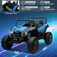 thumbnail image 5 of OTTORD Electric Kids Powered Ride-Ons with LED Lights, Blue, 5 of 8