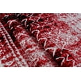 thumbnail image 4 of Ladole Rugs Everest Collection Verona Traditional Trellis Pattern European Beautiful Indoor Area Rug Carpet in Red and Black, 5x8(5'3" x 7'6", 160cm x 230cm), 4 of 5