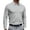 Gray, variant on Mens Golf Shirt Long Sleeve Moisture Wicking Dry Fit Performance Solid Casual Pique Golf Polo Shirts for Men