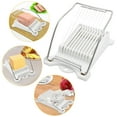 thumbnail image 1 of Dvkptbk Cut Apart Kitchen Tools Stainless Steel Lunch Meat Cutter Cutter Fruit Cutter Ham Sausage Cutter Home & Garden, 1 of 9