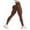 Brown, variant on Lifting Leggings for Women Booty High Waisted Workout Yoga Pants Scrunch Gym Seamless Booty Tight Orange L