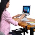 thumbnail image 2 of fastboy Desktop Mount Wrist Support Mouse Pad Ergonomic Push -pull Design Mousepad Desktop Mice Mat Rack Stand black, 2 of 6