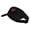 Black, variant on Mini Broken Heart Patched Cotton Twill Sun Visor - Navy OSFM
