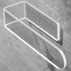 thumbnail image 1 of Soporte De Toalla De Mano Auto Adhesivo, Barra De Toalla Acrílica En Forma De U Para Con Adhesivo De Montaje, Estante Para Toallas Que Guardan Espacio Para Cocina, 1 of 7