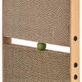 thumbnail image 6 of Vibrant Life L-Shaped Cat Scratcher with Dual-Surface Scratchers, Brown, 27", 6 of 9