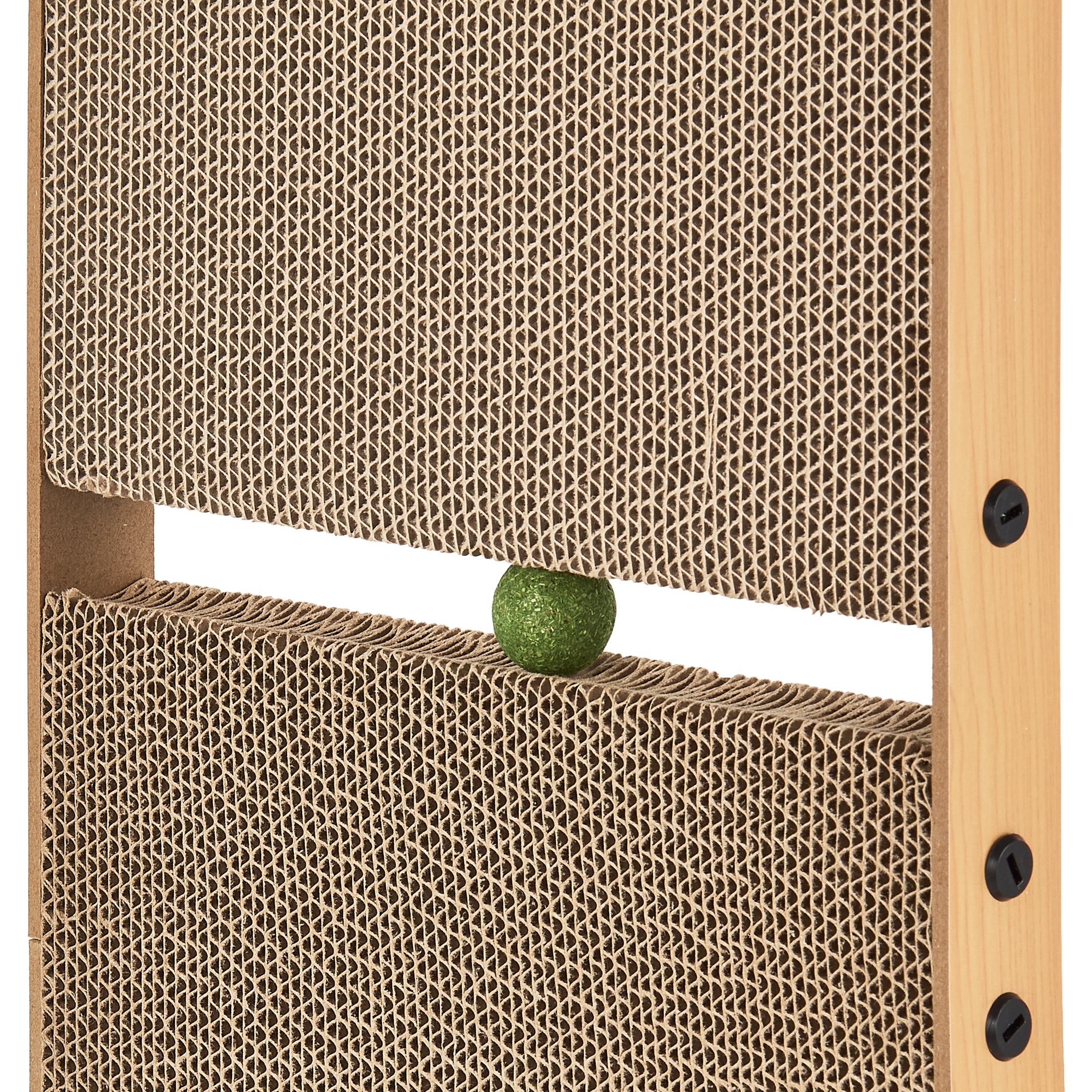 Vibrant Life L-Shaped Cat Scratcher with Dual Surfaces photo 6
