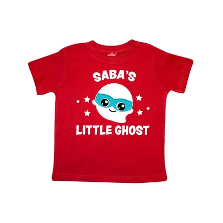 

Inktastic Cute Saba s Little Ghost with Stars Gift Toddler Boy or Toddler Girl T-Shirt