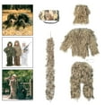 thumbnail image 4 of Ghillie Ensemble Uniforme Invisible pour Activité Extérieure Halloween Cosplay Marron 110140cm, 4 of 8