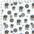 thumbnail image 2 of Terrier Puppy Dog Nice Cap Hat Premium Gift Wrap Wrapping Paper Roll, 2 of 5