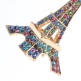 thumbnail image 3 of OUNONA Eiffel Tower Keychain Parisian Style Decorative Charm Multi Colored 1Set, 3 of 8