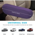 thumbnail image 2 of YISITIAN 2 PCS Car Front Seat Armrest Covers, Elastic Fabric Auto Seat Armrest Protectors, Universal Seat Arm Rest Cover Replacement, Vehicle Interior Decor Accessories (Purple) CJ919-48729, 2 of 6