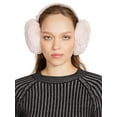 thumbnail image 3 of Madden NYC Women's Boucle Trim Earmuffs, Blush, 3 of 4