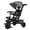 Grey, variant on AILEEKISS Foldable Kids Tricycle with Push Handle, 7-in-1 Ride Trike for Infant 1-5 Years, Grey