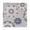 Blue, variant on Kas Rugs Calla Medallion Floral Indoor / Outdoor Area Rug