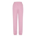 thumbnail image 3 of Sakmal Sweatpants for Women High Waisted Joggers Pants with Pockets Pink Graphic Spring Sweatpants for Women M, 3 of 6