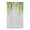 Sage Green, variant on Sheer Curtains 45 Inch Length, Navy Blue Semi Sheer Curtains Light Filtering Window Treatment, Summer Botanical Leaves Watercolor Privacy Voile Drapes for Living Room Bedroom 52x45 Inch