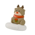 thumbnail image 1 of Soporte para teléfono navideño, adorno de escritorio, regalo, artesanía artística multifuncional, bonito soporte para teléfono, soporte de escritorio Alce navideño, 1 of 8