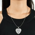 thumbnail image 3 of Kayannuo Heart Letters Peach Silver, To My Daughter Necklace Stainless Steel, 0.5´x 0.53´xo.61´, 3 of 4