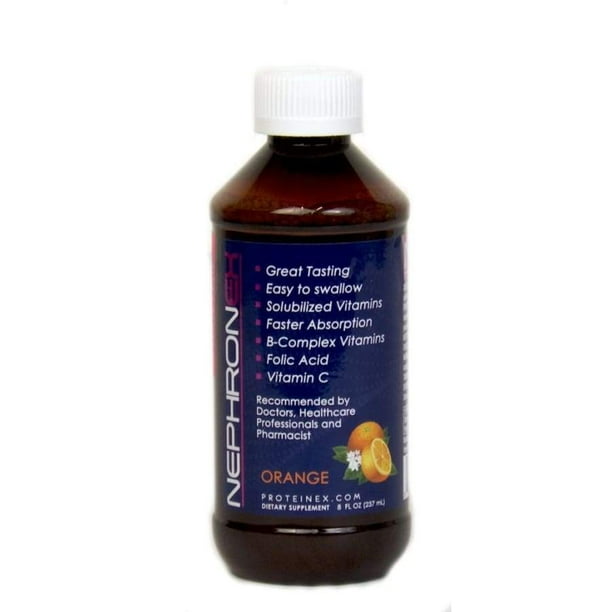 Nephronex SugarFree Liquid Multivitamin Orange (8 oz)