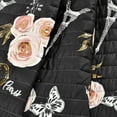 thumbnail image 3 of Lush Decor Vintage Paris Rose Butterfly Script Throw, 3 of 5