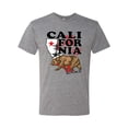 thumbnail image 2 of Wild Bobby, California Republic Cali Bear Pop Culture Mens Premium Tri Blend T-Shirt, Premium Heather, Medium, 2 of 3