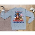 thumbnail image 5 of I'm a Dachshund Dad and a Veteran, Nothing Scares me Happy Father's Day Sweatshirt Unisex Merch Wiener Dog Lover Gifts Idea - 00006, 5 of 6