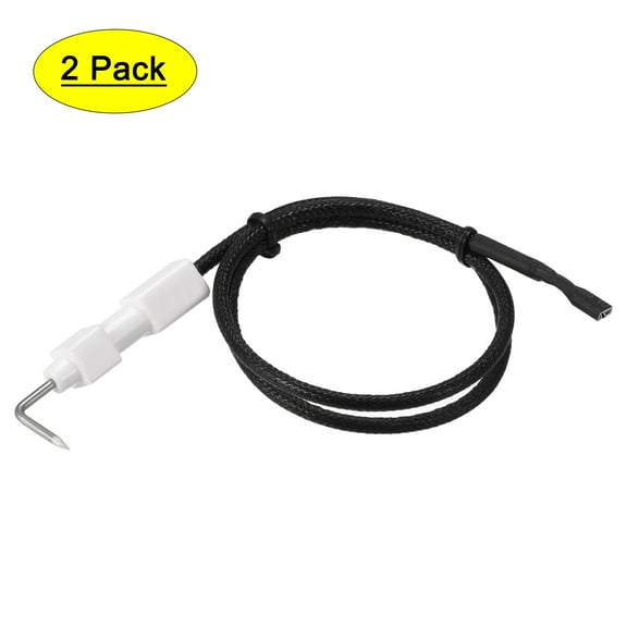 Uxcell 400mm Length Gas Grill Ignitor Wire Ceramic Electrode Assembly 2 Pack