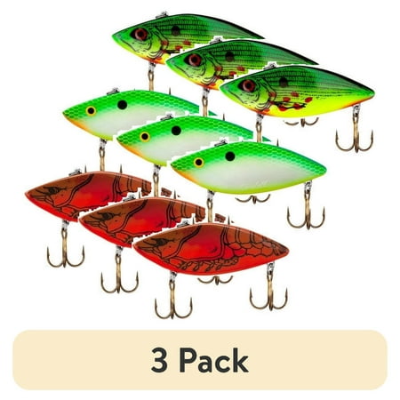 (3 pack) Cotton Cordell Topwater Fishing Lure Assortment