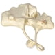 thumbnail image 5 of Broche De Metal, Broche De Metal Con Patrón De Hoja De Ginkgo Para Decoración De Ropa, 5 of 7