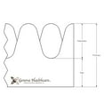 thumbnail image 3 of Geneva Healthcare CM-23980D Convoluted Foam Mattress Pad, Twin Long Size Topper - 2 x 39 x 80 in. - 1.35 Density, 3 of 3