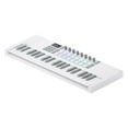 thumbnail image 3 of Novation Launchkey Mini 37 MK4 White 37-Note Mini Controller Keyboard with Case Package, 3 of 9