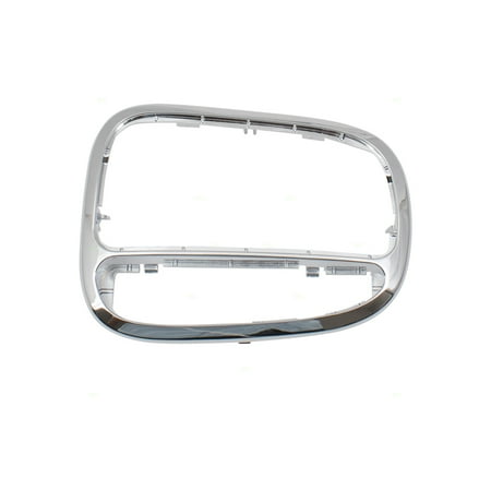 Gear Shift Indicator Bezel - Mercedes Benz C-Class W203 CLK Class W209 Center Console Auto Trans Shift Indicator Chrome Bezel 2032672288